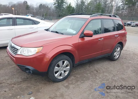 2010 Subaru Forester 2.5X Limited из США, поврежденный, VIN JF2SH6DC7AH804261